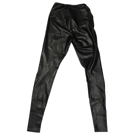 Aritzia Wilfred Free Daria Faux Leather Leggings Womens S Blogger Favorite Pants - Picture 5 of 10
